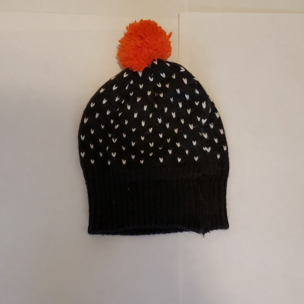 Cooperative Beanie with Orange Ball